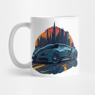 bugatti Veyron Vintage Car Mug